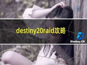 destiny raid攻略