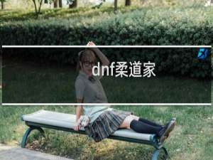 dnf柔道家
