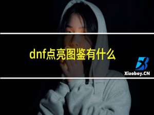 dnf点亮图鉴有什么用（dnf怎么点亮图标）