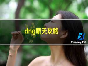 dng晴天攻略