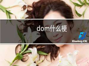 dom什么梗？什么梗