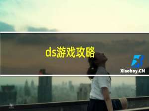 ds游戏攻略