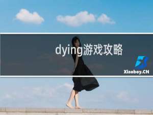 dying游戏攻略