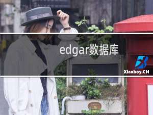 edgar数据库