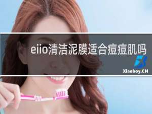 eiio清洁泥膜适合痘痘肌吗