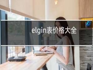 elgin表价格大全