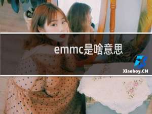 emmc是啥意思