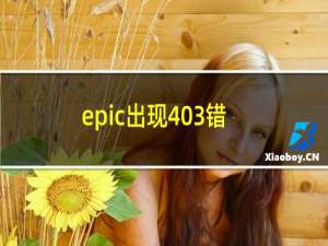 epic出现403错误怎么办（epic领取游戏提示403错误代码解决步骤）