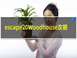 escape Woodhouse攻略