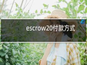 escrow 付款方式