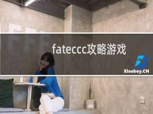 fateccc攻略游戏