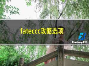 fateccc攻略选项