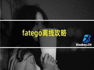 fatego离线攻略