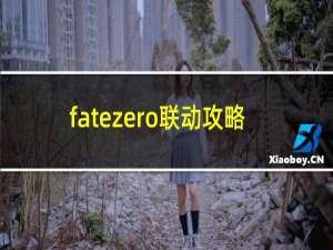 fatezero联动攻略