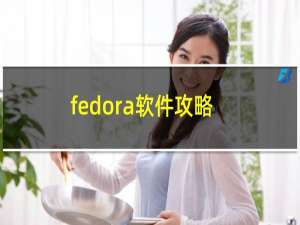 fedora软件攻略