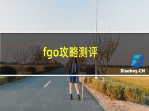 fgo攻略测评