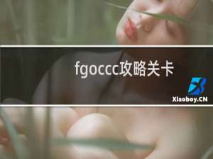 fgoccc攻略关卡