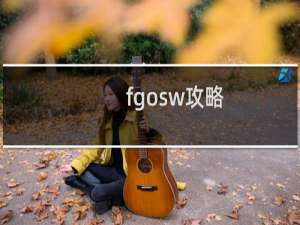 fgosw攻略