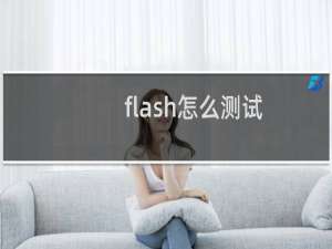 flash怎么测试