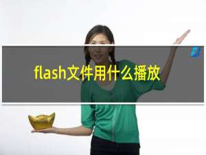 flash文件用什么播放