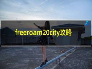 freeroam city攻略