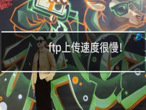 ftp上传速度很慢！-虚拟主机/数据库问题