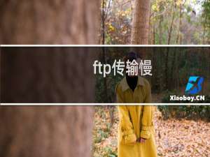 ftp传输慢,上传不了-虚拟主机/数据库问题