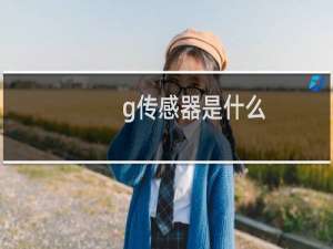 g传感器是什么