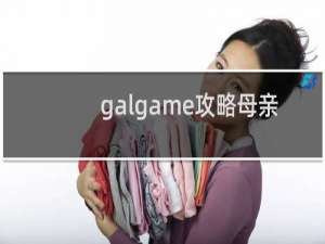 galgame攻略母亲