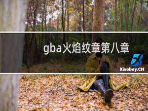 gba火焰纹章第八章