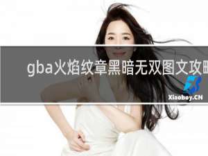 gba火焰纹章黑暗无双图文攻略