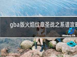 gba版火焰纹章圣战之系谱攻略