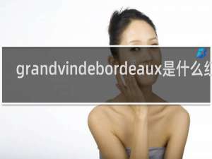 grandvindebordeaux是什么红酒