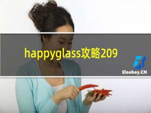 happyglass攻略209