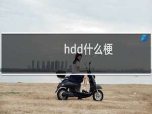 hdd什么梗