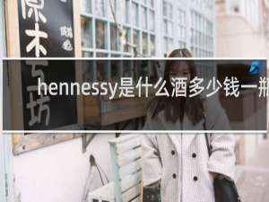 hennessy是什么酒多少钱一瓶