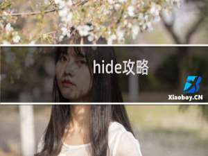 hide攻略