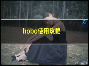 hobo使用攻略