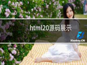 html 源码展示