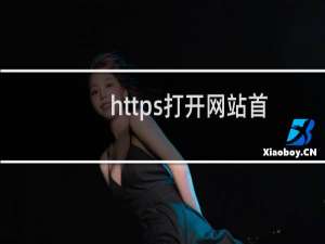 https打开网站首页混乱