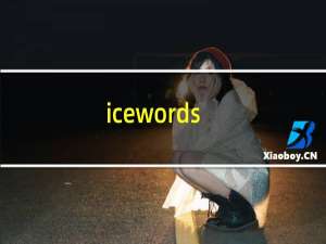 icewords（iceword）
