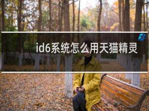 id6系统怎么用天猫精灵