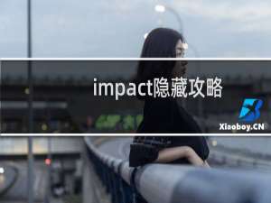 impact隐藏攻略