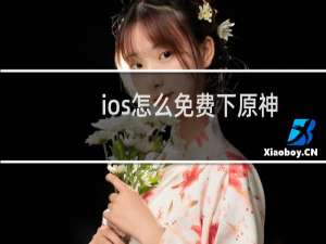 ios怎么免费下原神