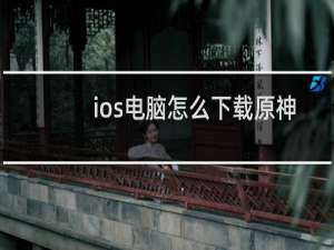 ios电脑怎么下载原神