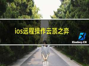 ios远程操作云顶之弈