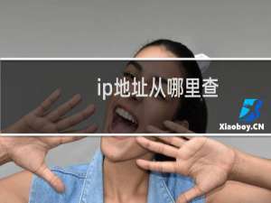 ip地址从哪里查