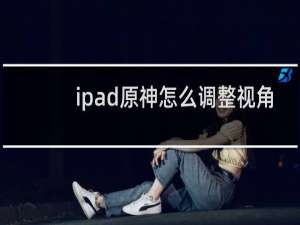 ipad原神怎么调整视角