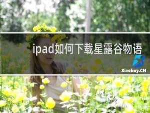 ipad如何下载星露谷物语