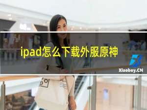 ipad怎么下载外服原神